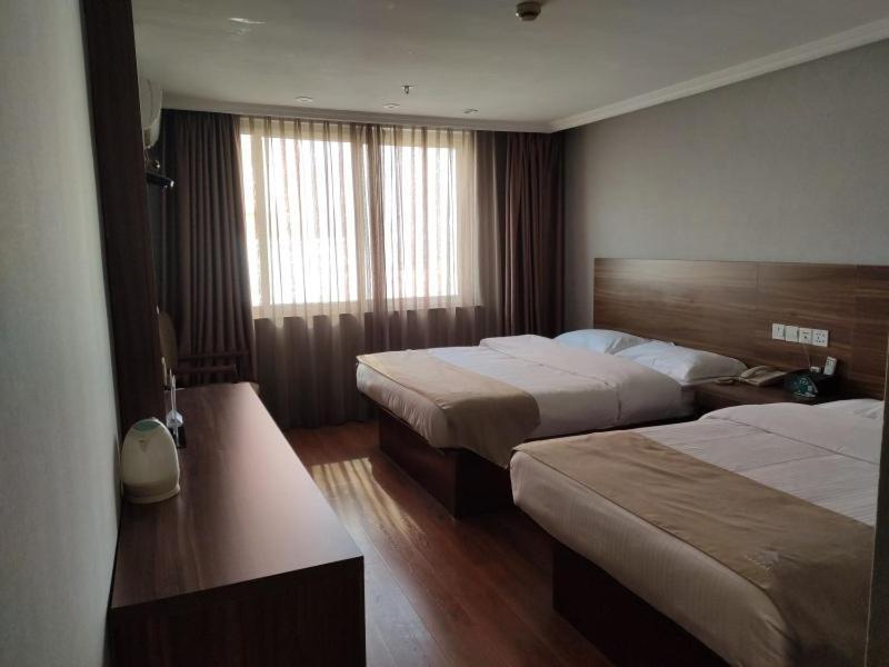 Greentree Inn Yancheng Dafeng District West Huanghai Road Business Hotel Exterior foto
